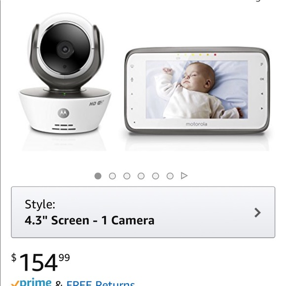 Sold‼️Motorola Baby Monitor with Wi-Fi - Picture 4 of 4